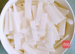 糖醋脆萝卜的做法图解1