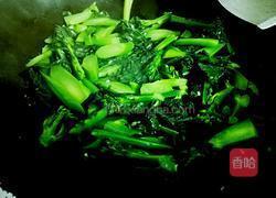 青炒芥兰的做法图解8
