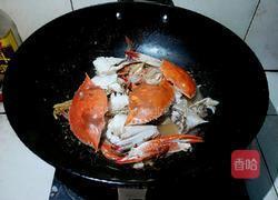爆炒螃蟹的做法图解7