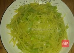 西芹土豆丝的做法图解9