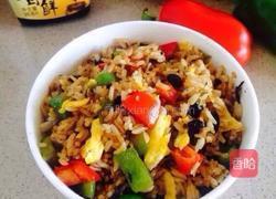 酱油豆豉炒饭的做法图解6