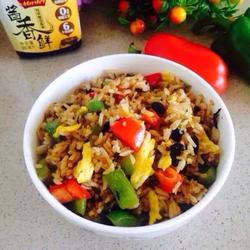 酱油豆豉炒饭的做法[图]
