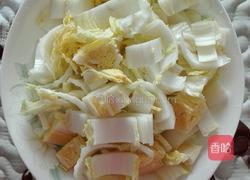 娃娃菜炒木耳的做法图解3