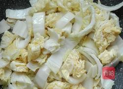 娃娃菜炒木耳的做法图解6