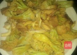 花菜炒肉片的做法图解6