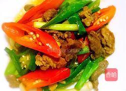 双椒羊肉的做法图解7