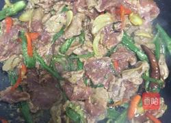 小炒牛肉片的做法图解4