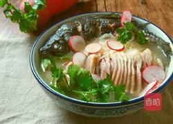 羊汤鲫鱼萝卜丝的做法图解12