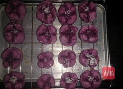 梅花开口酥（紫薯酥）的做法图解8