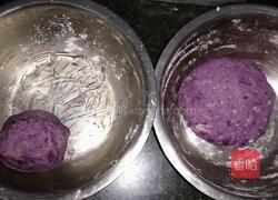 梅花开口酥（紫薯酥）的做法图解2