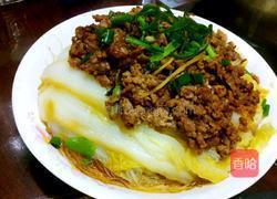 粉丝肉末娃娃菜的做法图解12