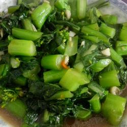 清炒菜心的做法[图]