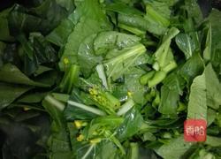 清炒菜心的做法图解4