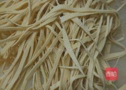 千张白菜丝的做法图解4