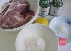 黑椒猪扒的做法图解1