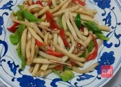 辣椒炒鱿鱼丝的做法图解5