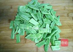 四季豆烧肉的做法图解2