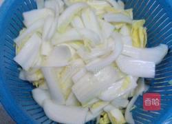醋溜菜帮的做法图解4
