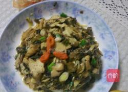 冬笋炒咸菜的做法图解8