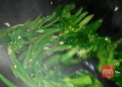 清炒芥蓝的做法图解3