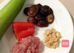 蒲瓜酿肉的做法图解1