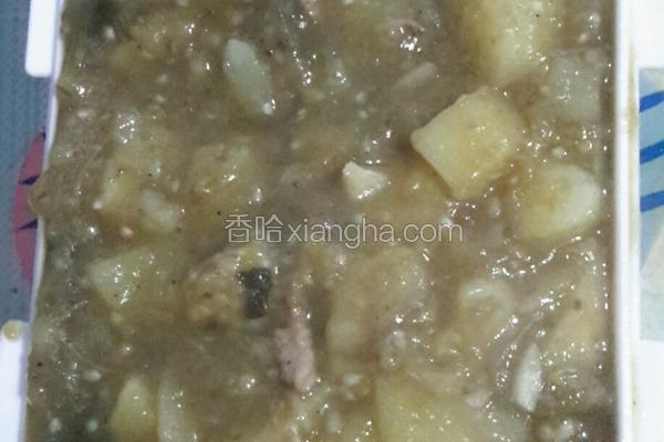 土豆炖茄子
