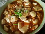 油渣烩豆腐