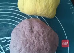 南瓜紫薯发糕的做法图解3