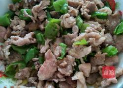辣椒炒肉的做法图解4