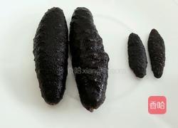 鱼胶炖海参的做法图解2