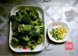 西兰花蒸虾仁的做法图解3