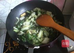 小白菜炒虾米的做法图解7