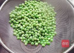 鸡蛋火腿炒豌豆的做法图解5