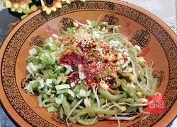 油泼菠菜搓搓的做法图解10