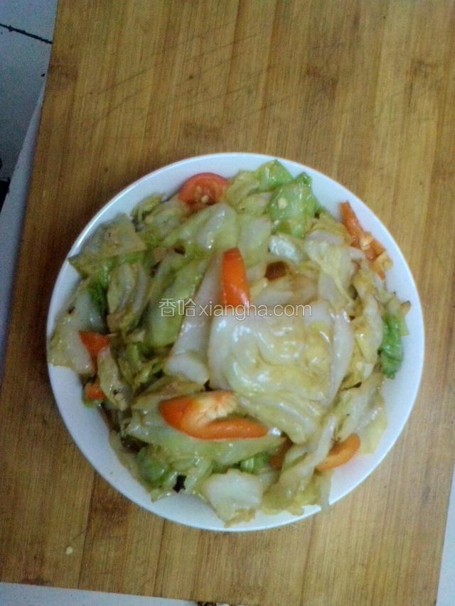 清炒包菜