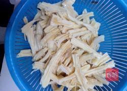 农家炒腐竹的做法图解3