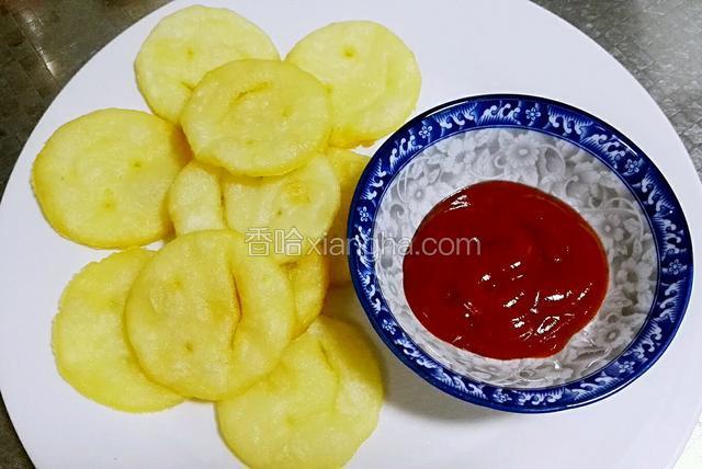 蘸番茄酱食用味道更佳