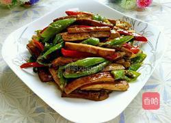 杭椒炒香干的做法图解11