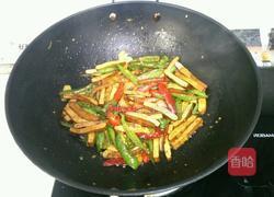 杭椒炒香干的做法图解10