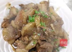 家常萝卜炖肉。的做法图解5
