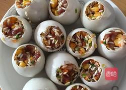 咸蛋黄蒸糯米肉的做法图解6