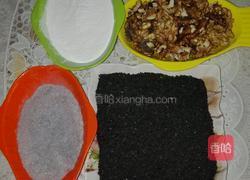核桃黑芝麻糊的做法图解1
