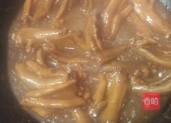 蒜苗焖鸭爪的做法图解8