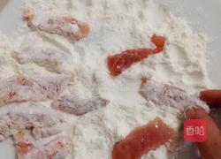 椒盐里脊的做法图解3