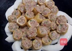双肉酿油豆腐的做法图解12