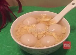 鸡蛋甜酒汤圆的做法图解10