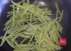 莴笋炒牛肉丝的做法图解4