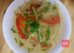 红椒土豆丝的做法图解6