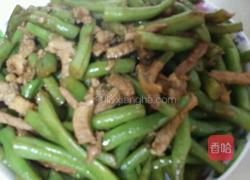 架豆王炒肉丝的做法图解4