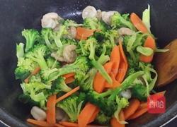 虾仁西兰花的做法图解3